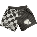 "Adrenaline" High-Cut Gladiator Shorts