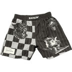 "Adrenaline" High-Cut Gladiator Shorts