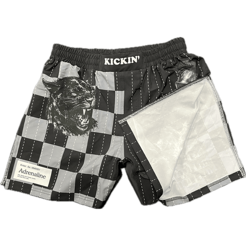 "Adrenaline" High-Cut Gladiator Shorts