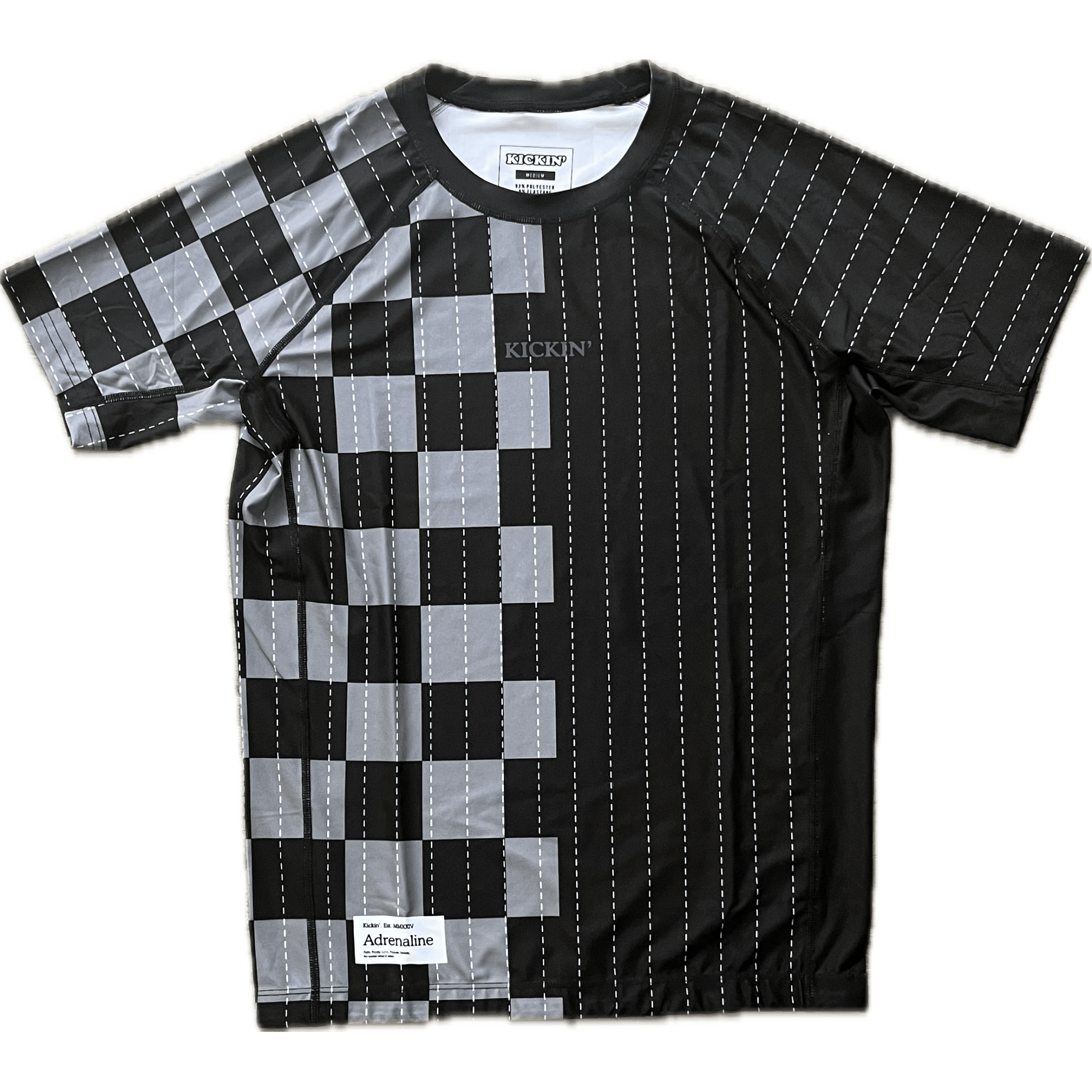 "Adrenaline" Short Sleeve Training Rashguard