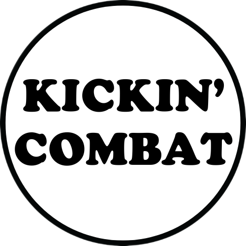 Kickin' Combat circle logo transparent background