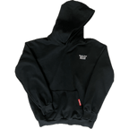 "Thank Your Sparring Partners" black hoodie front